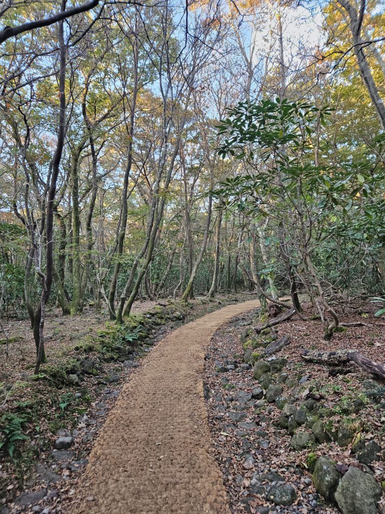 한라산 등산, 성판악 등산길, 야자매트
