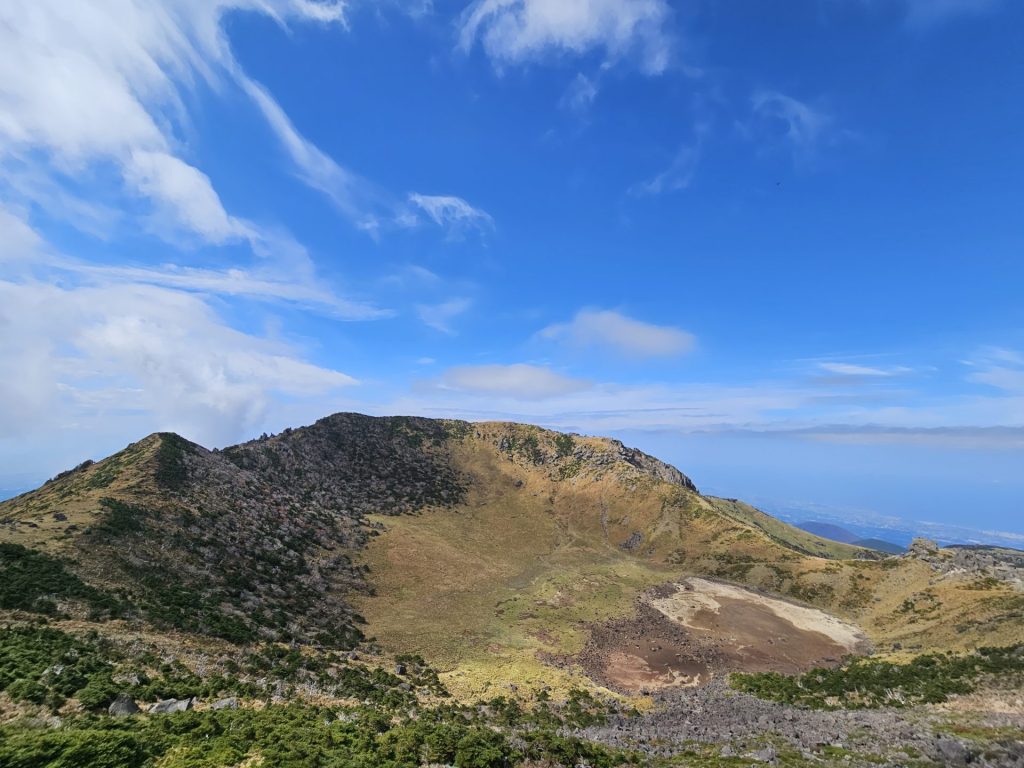 한라산 등산, 정상, 백록담